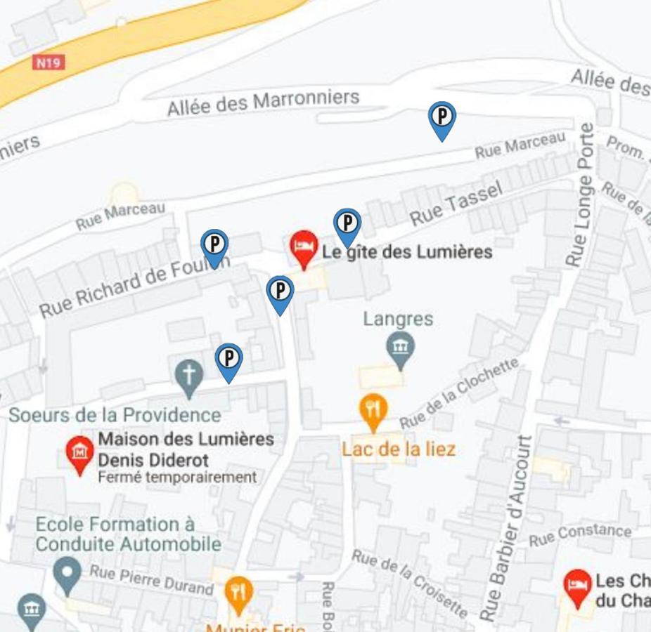 Le Gite Des Lumieres Langres Exteriér fotografie